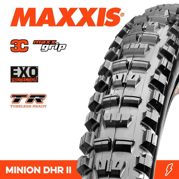 Maxxis Minion DHR II 29 X 24WT Tyre 3C Grip EXO TR