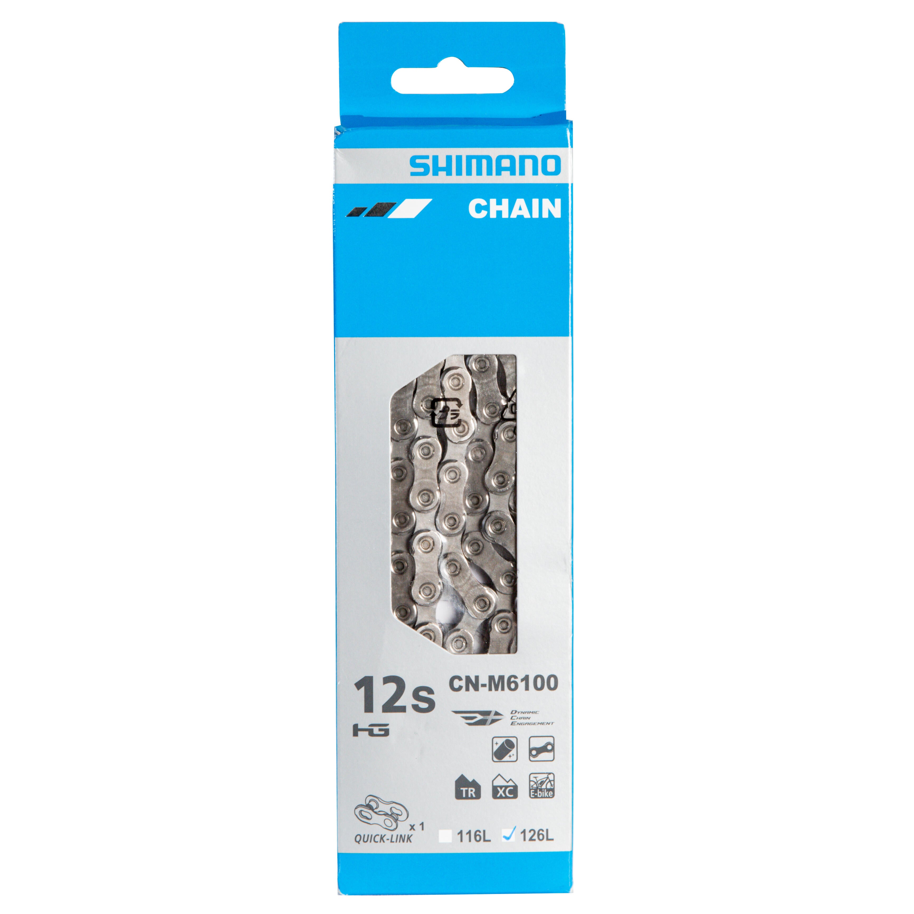 Fietsketting Shimano CN-M6100 12 versnellingen