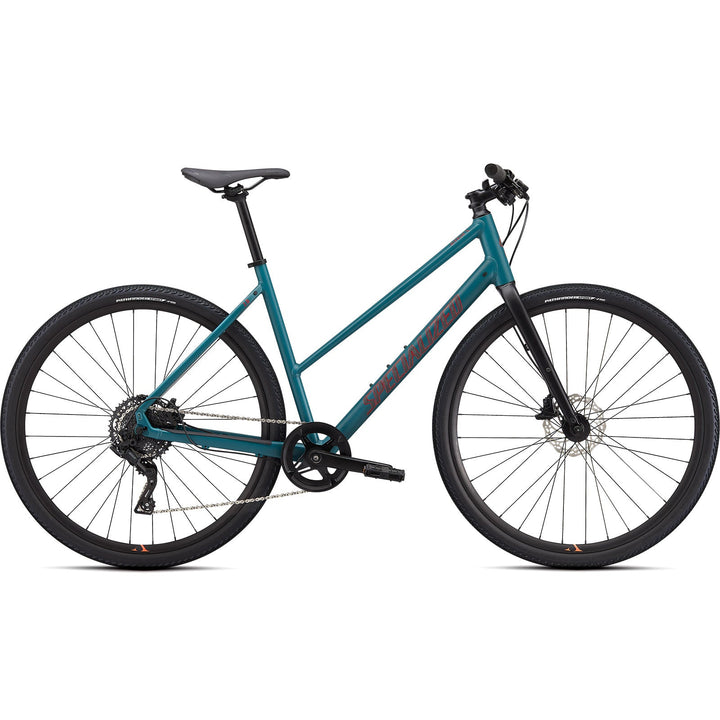 2022 Specialized Sirrus X 2.0 ST Dusty Turquoise / Rocket Red / Black Reflective M