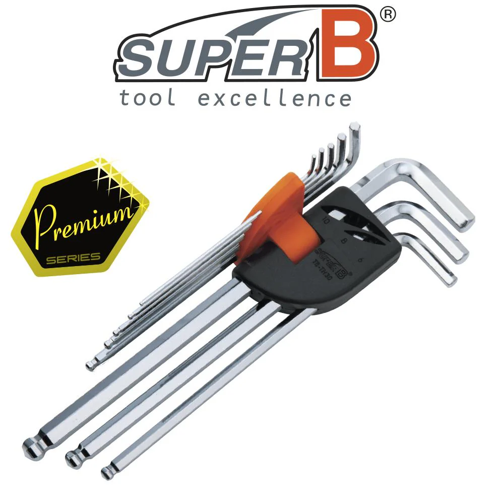 SuperB Hex Wrench Set 8Pce