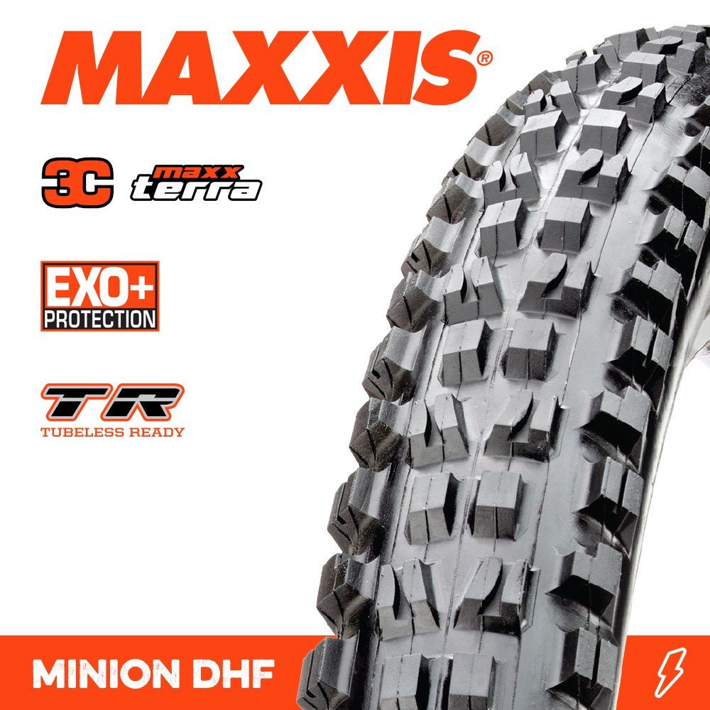 Maxxis Minion DHF 29 x 2.6, Tubeless 3C Maxx  EXO+