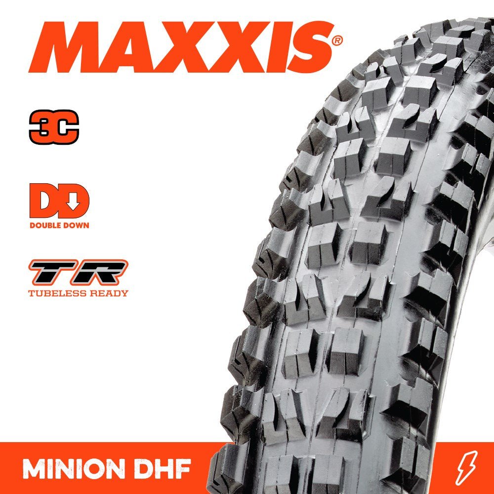 Maxxis Minion DHF 27.5 x 2.5WT 3C Grip DD TR E-25