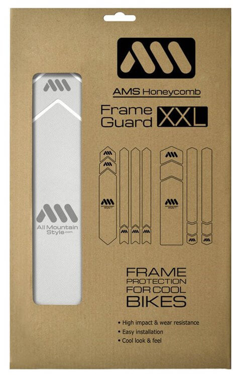 AMS Frame Guard Clear/Silver XXL